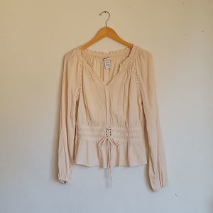 American Rag blause long sleeves size M